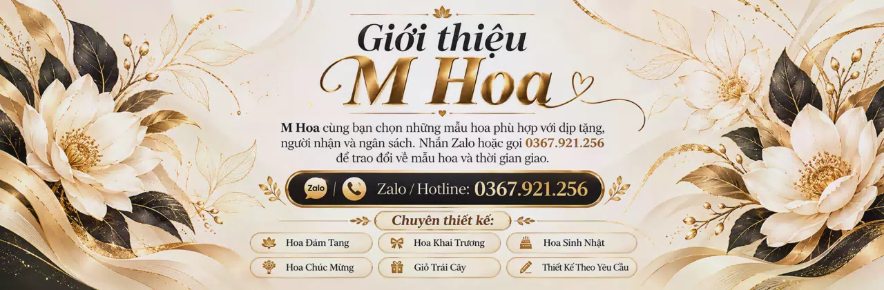 Ảnh bìa Shop hoa tươi Xã Đồng Phú Đồng Nai - Từ lời nhắn đến món hoa vừa ý